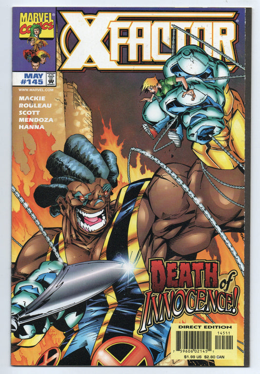 Pre-Owned - X-Factor #145  (May 1998)