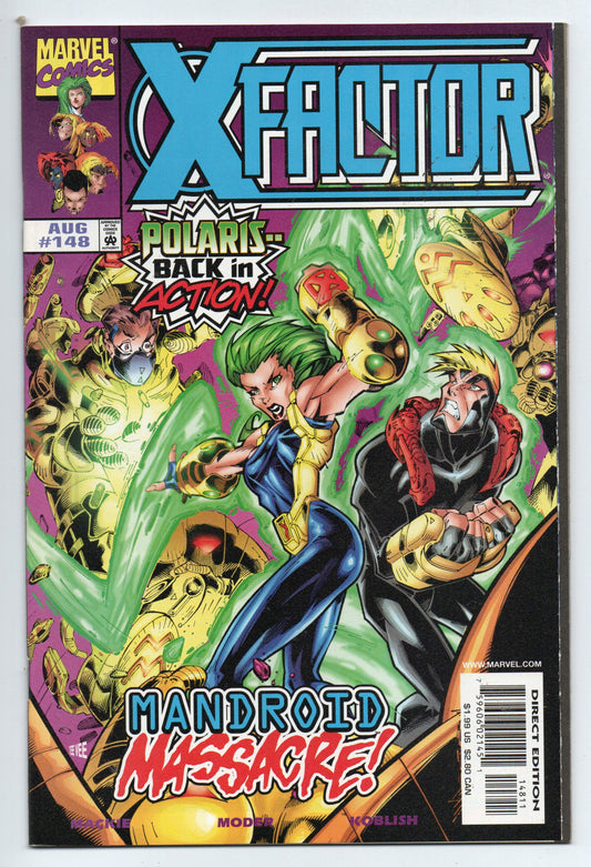 Pre-Owned - X-Factor #148  (August 1998)