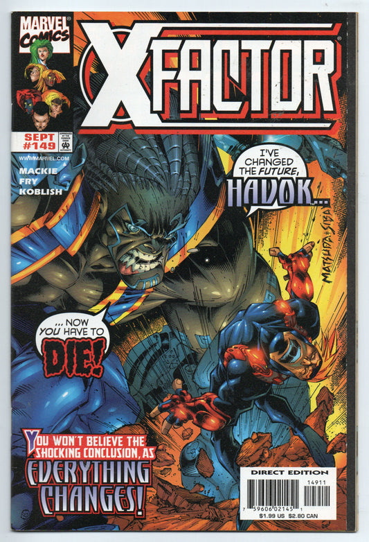 Pre-Owned - X-Factor #149  (September 1998)