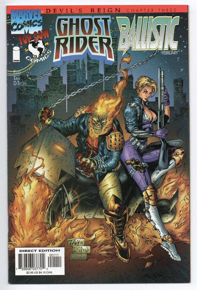 Pre-Owned - Ghost Rider / Ballistic - Pre-Owned Comics - Image - Pop Weasel