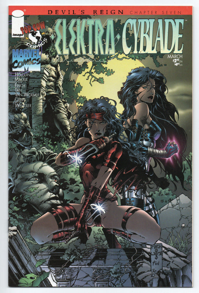 Pre-Owned - Elektra / Cyblade - Pre-Owned Comics - Image - Pop Weasel
