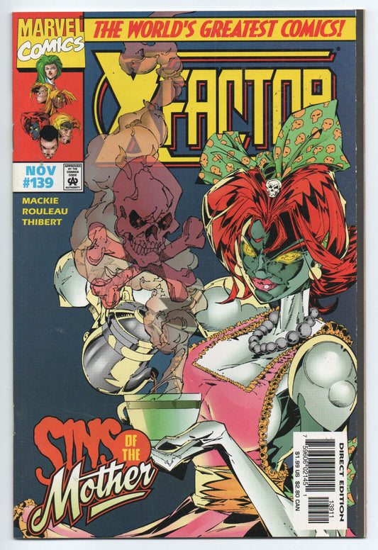 Pre-Owned - X-Factor #139  (November 1997)