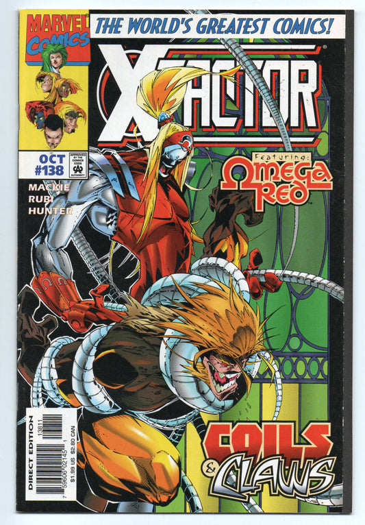 Pre-Owned - X-Factor #138  (October 1997)