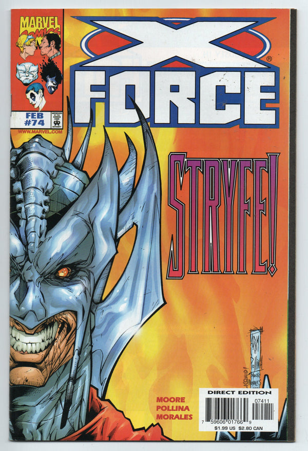 Pre-Owned - X-Force #74  (February 1998)