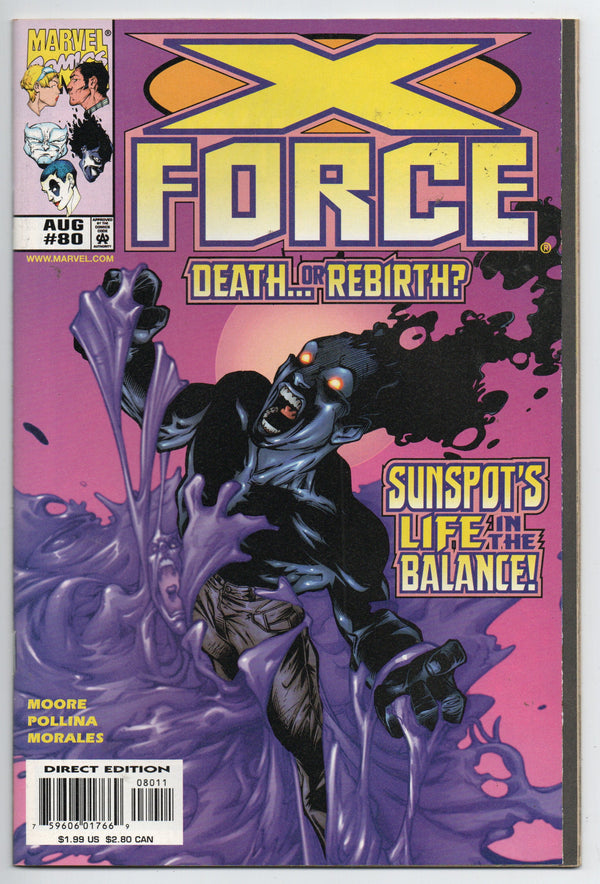 Pre-Owned - X-Force #80  (August 1998)