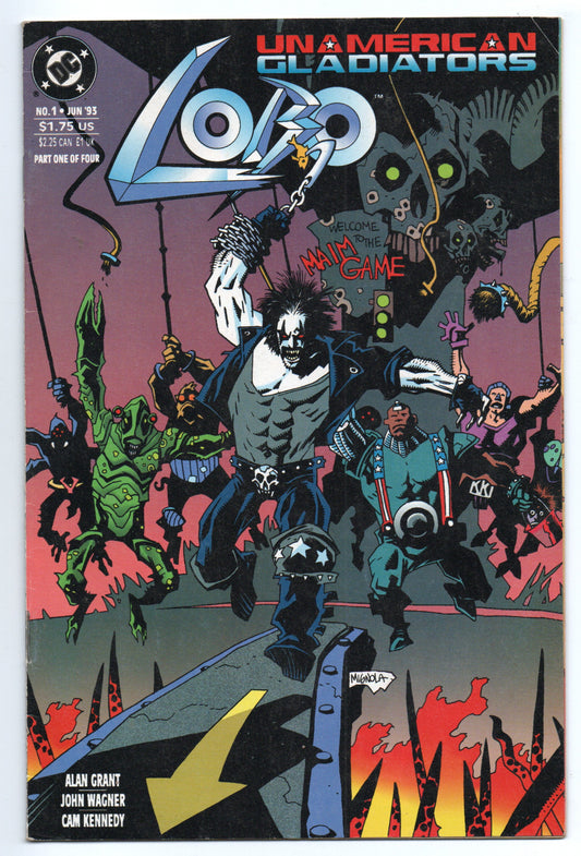 Pre-Owned - Lobo: Unamerican Gladiators #1  (June 1993)