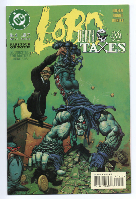 Pre-Owned - Lobo: Death and Taxes #4  (January 1997)