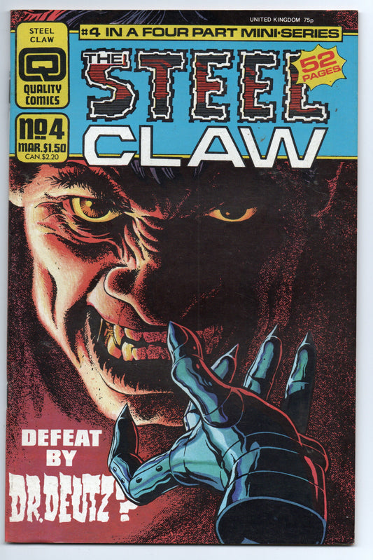 Pre-Owned - Steel Claw #4  (March 1987)