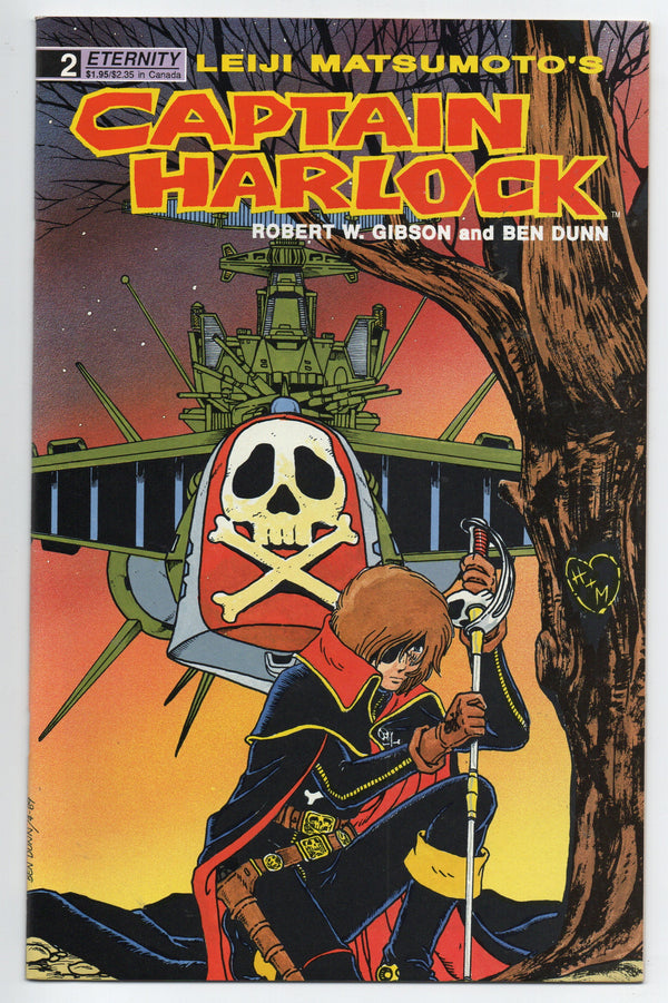 Pre-Owned - Captain Harlock #2  (November 1989)