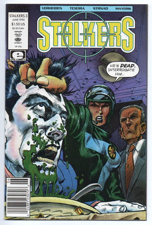 Pre-Owned - Stalkers #3  (June 1990)