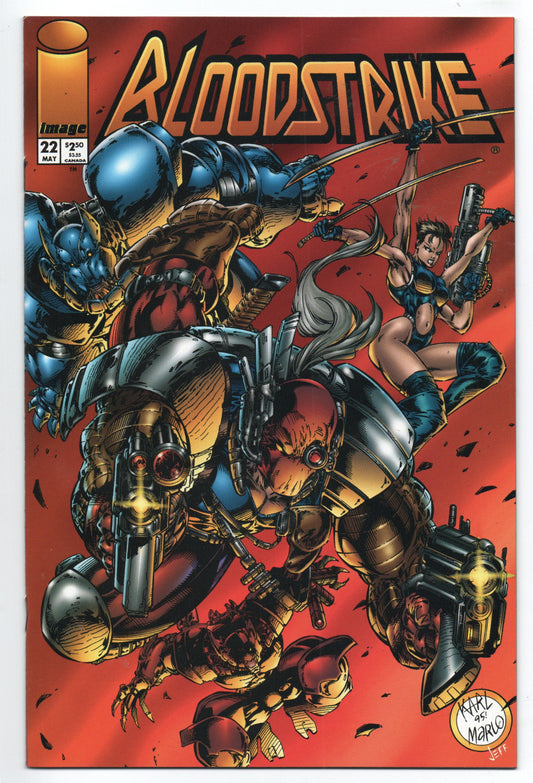 Pre-Owned - Bloodstrike #22  (May 1995)