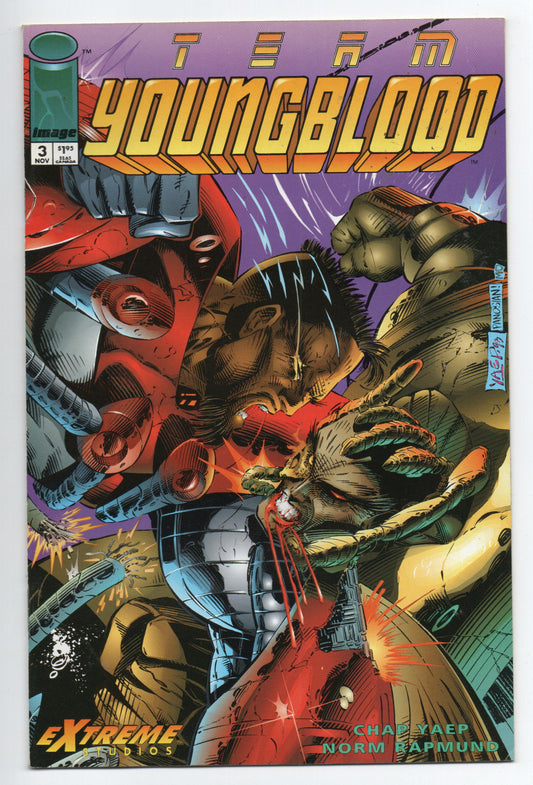 Pre-Owned - Team Youngblood #3  (November 1993)