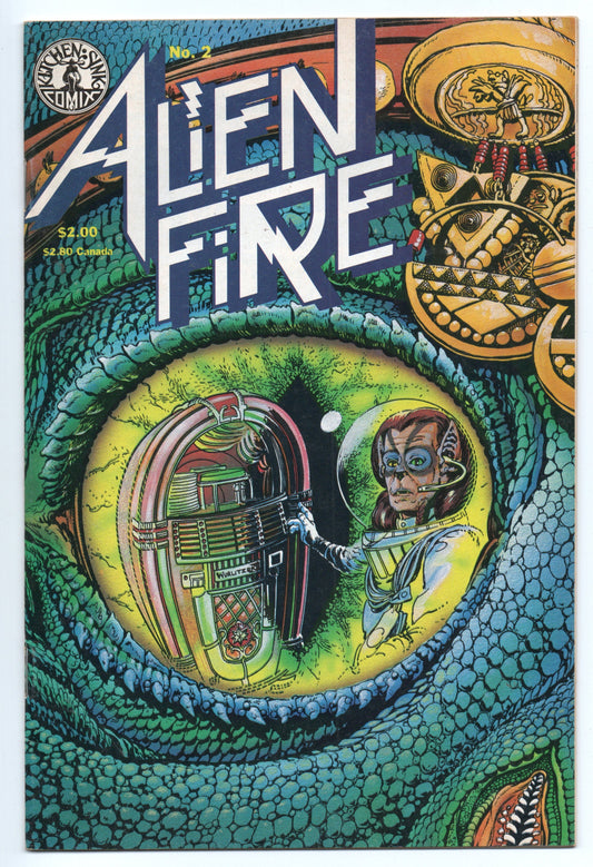 Pre-Owned - Alien Fire #2  (March 1987)