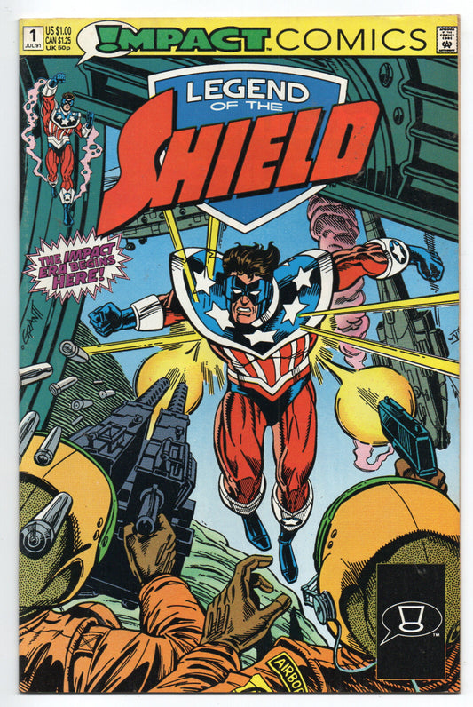 Pre-Owned - The Legend of the Shield #1  (July 1991)