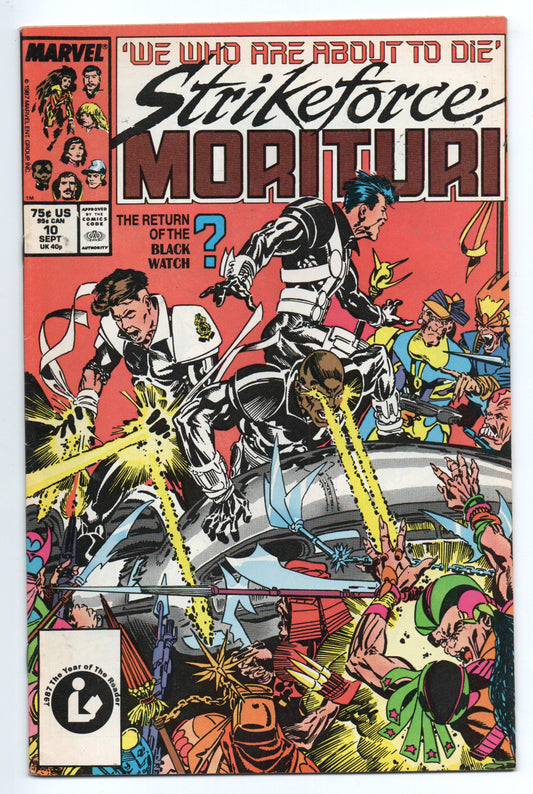 Pre-Owned - Strikeforce: Morituri #10  (September 1987)