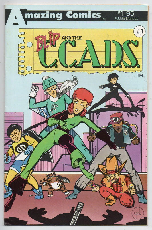 Pre-Owned - Blip and the C.C.A.D.S. #1  (1987)