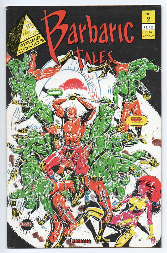 Pre-Owned - Barbaric Tales #2  (January-February 1987)