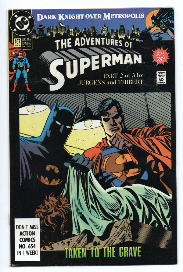 Pre-Owned - Adventures of Superman #467  (June 1990)
