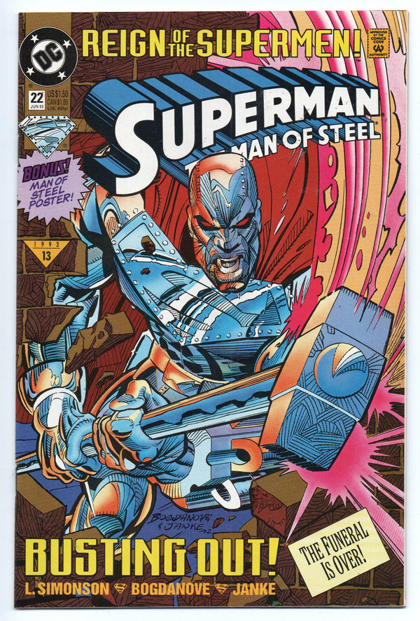 Pre-Owned - Superman: The Man of Steel #22  (June 1993)
