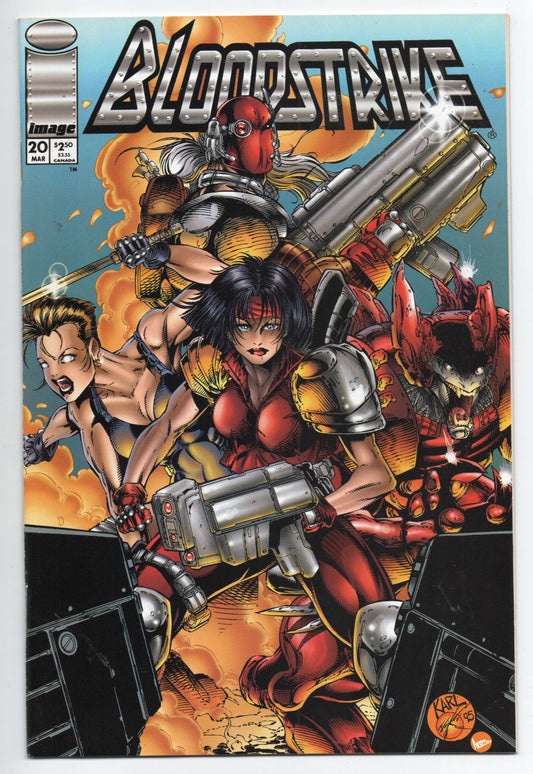 Pre-Owned - Bloodstrike #20  (March 1995)