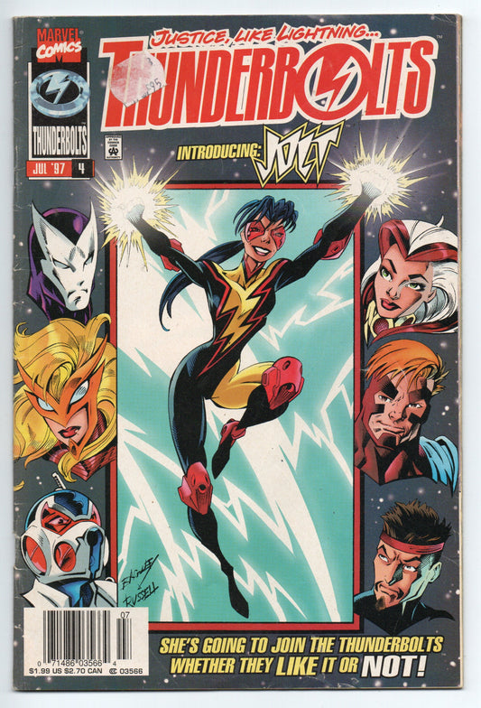 Pre-Owned - Thunderbolts #4  (July 1997)