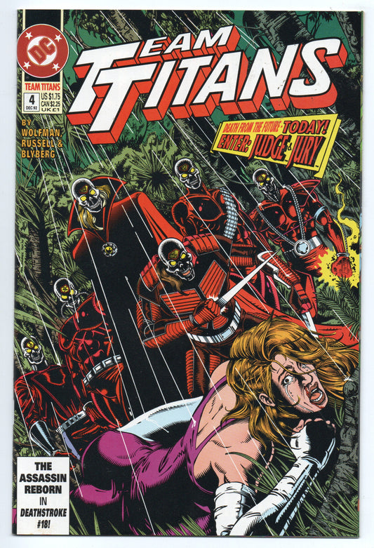 Pre-Owned - Team Titans #4  (December 1992)