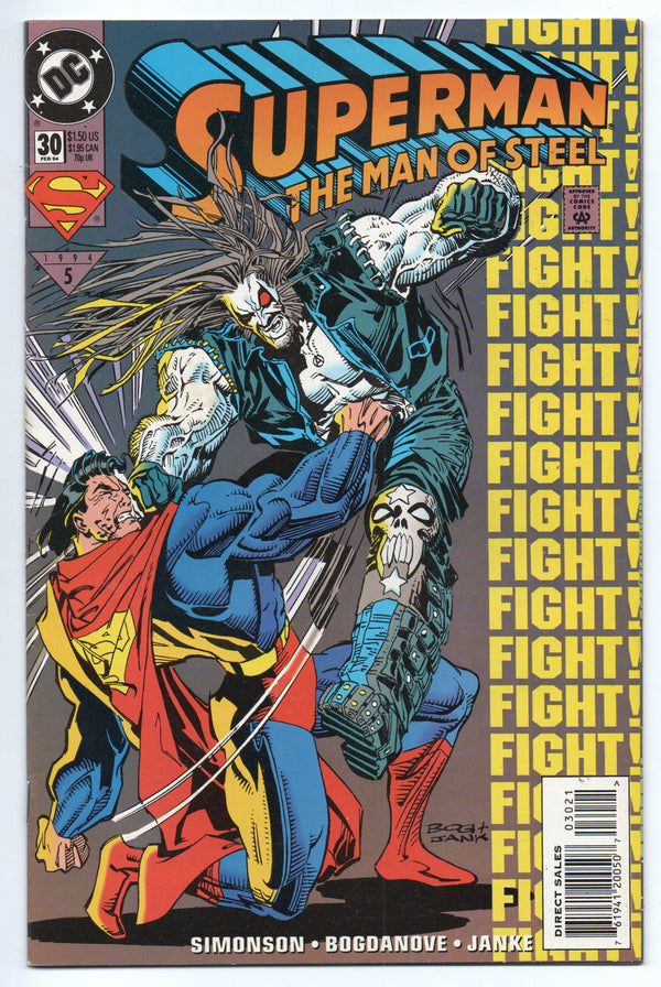 Pre-Owned - Superman: The Man of Steel #30  (February 1994)