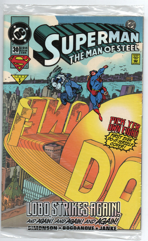 Pre-Owned - Superman: The Man of Steel #30  (February 1994) (Collectors Edition)