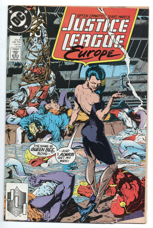 Pre-Owned - Justice League Europe #4  (July 1989)