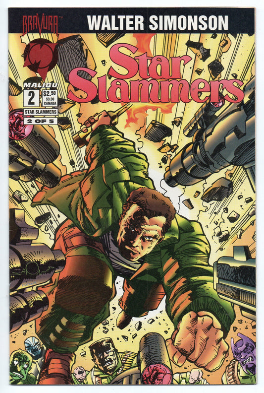 Pre-Owned - Star Slammers #2  (June 1994)