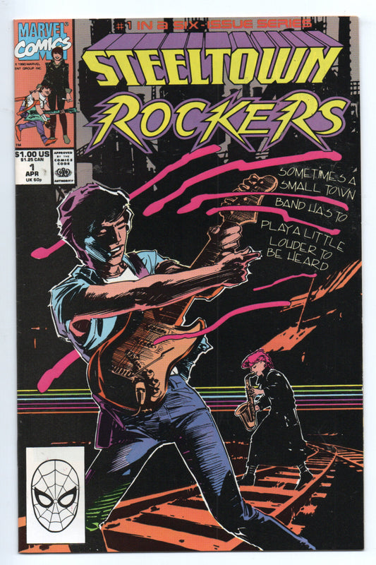 Pre-Owned - Steeltown Rockers #1  (April 1990)