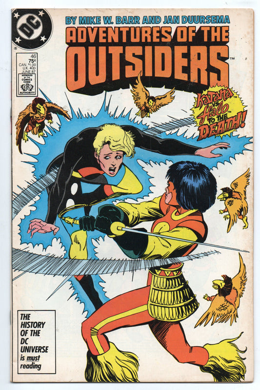 Pre-Owned - Adventures of the Outsiders #46  (June 1987)