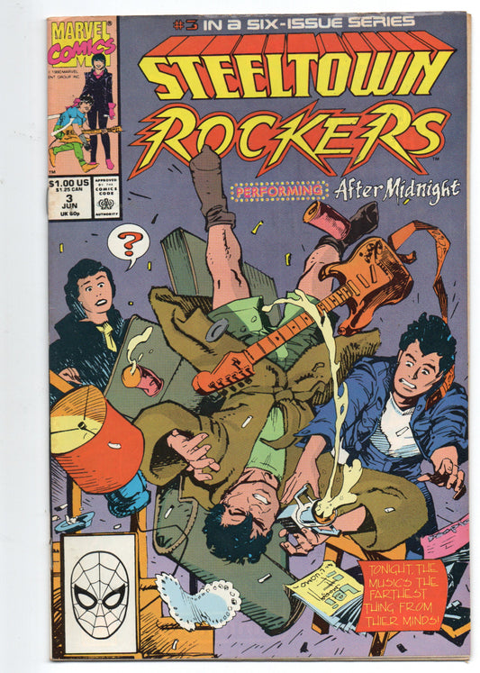 Pre-Owned - Steeltown Rockers #3  (June 1990)