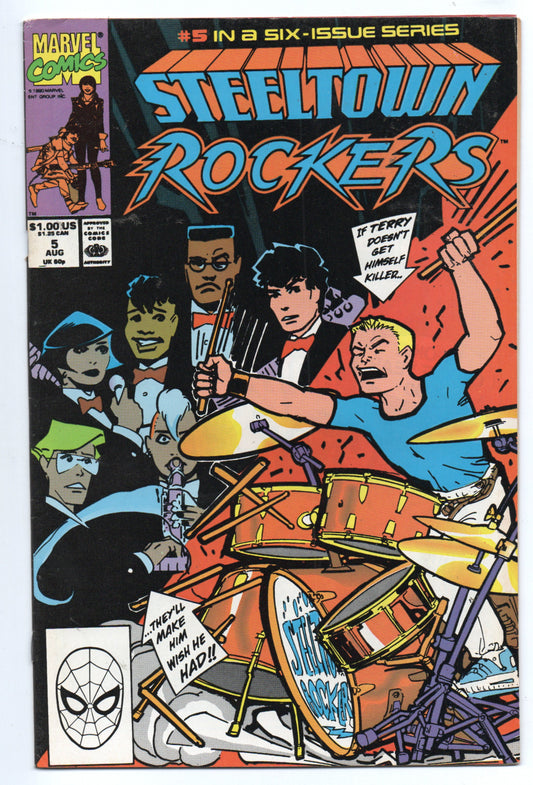 Pre-Owned - Steeltown Rockers #5  (August 1990)