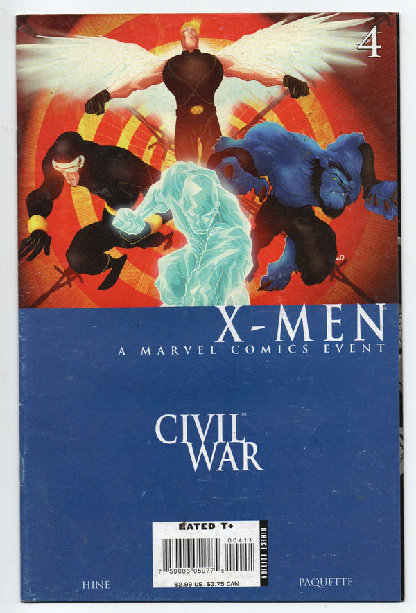 Pre-Owned - Civil War: X-Men #4  (December 2006)