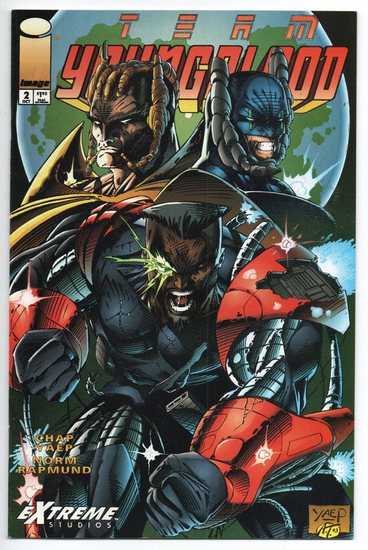 Pre-Owned - Team Youngblood #2  (October 1993)