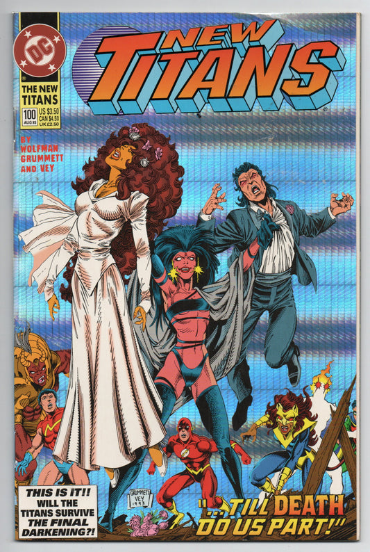 Pre-Owned - The New Titans #100  (August 1993)