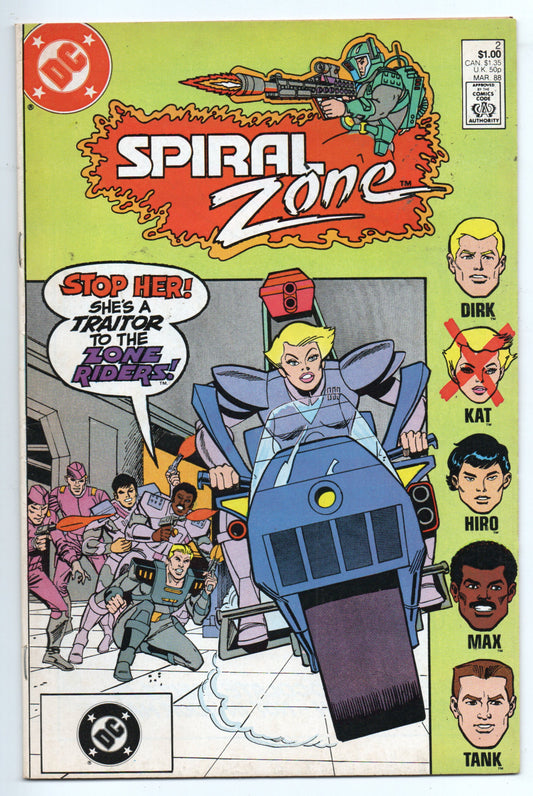 Pre-Owned - Spiral Zone #2  (March 1988)