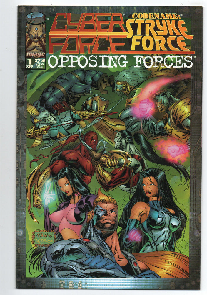 Pre-Owned - Cyberforce, Strykeforce; Opposing Forces - Pre-Owned Comics - Image - Pop Weasel