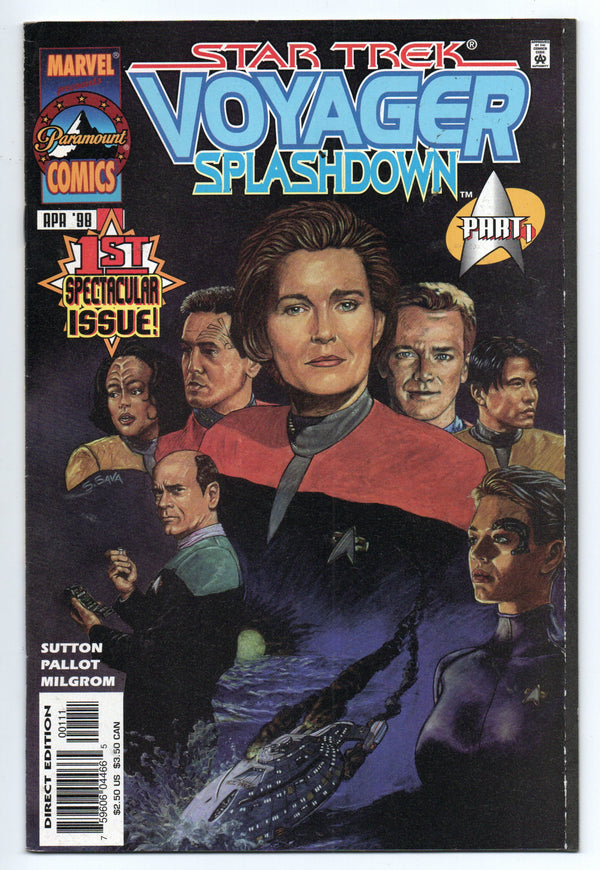 Pre-Owned - Star Trek: Voyager -- Splashdown #1  (April 1998)