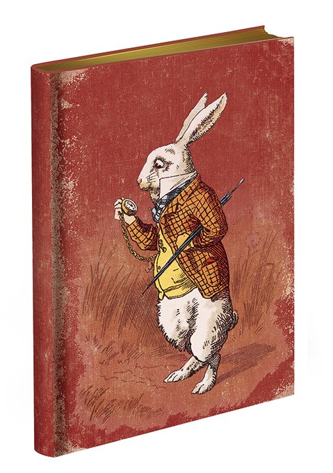 Pop Weasel Image of Alice in Wonderland Journal - 'Too Late,' said the Rabbit