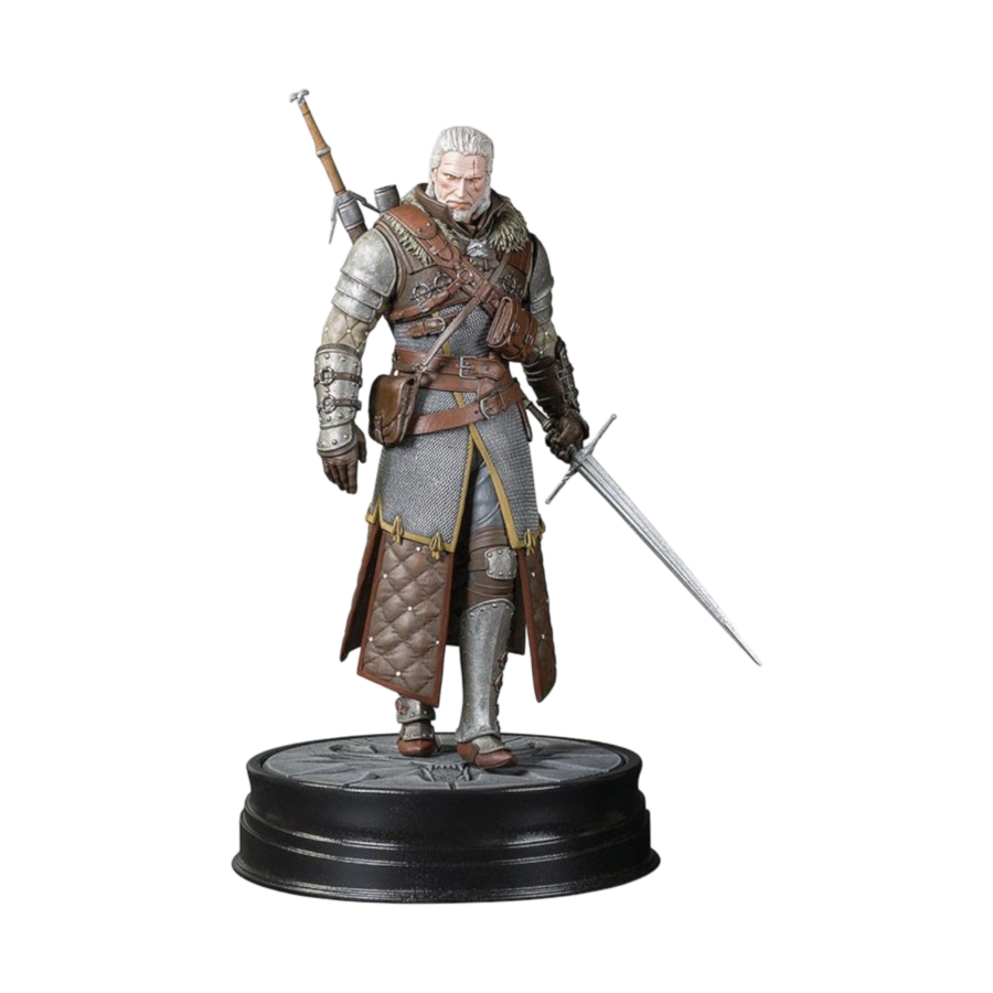 Pop Weasel Image of The Witcher 3: Wild Hunt - Geralt Grandmaster Ursine Figure - Dark Horse Comics - Statue - Image - Pop Weasel