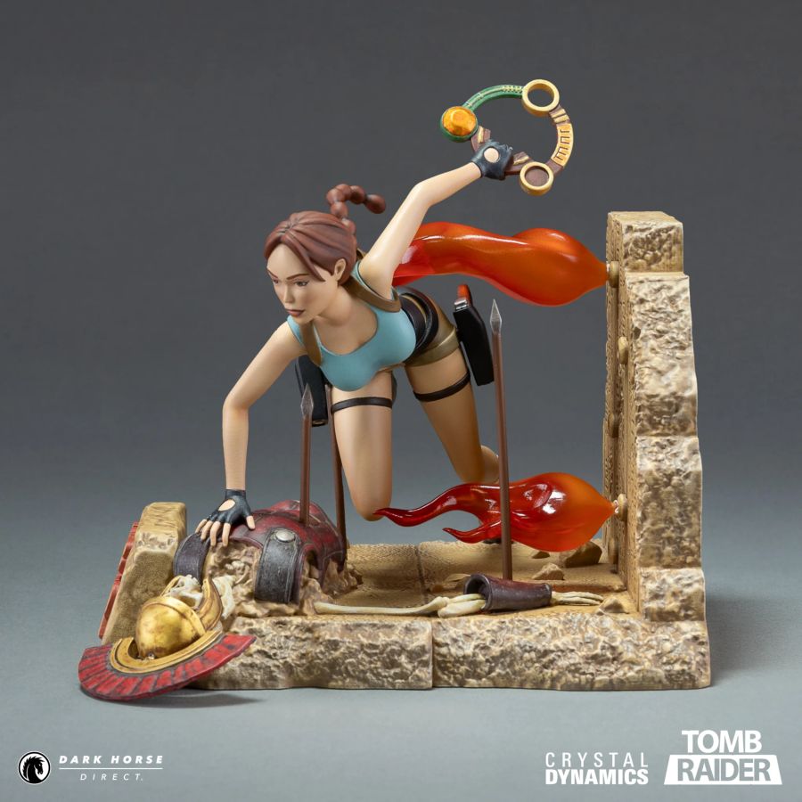 Image Pop Weasel - Image 4 of Tomb Raider - Lara Croft (Classic Era) PVC Statue - Dark Horse Comics - Statue - Image - Pop Weasel