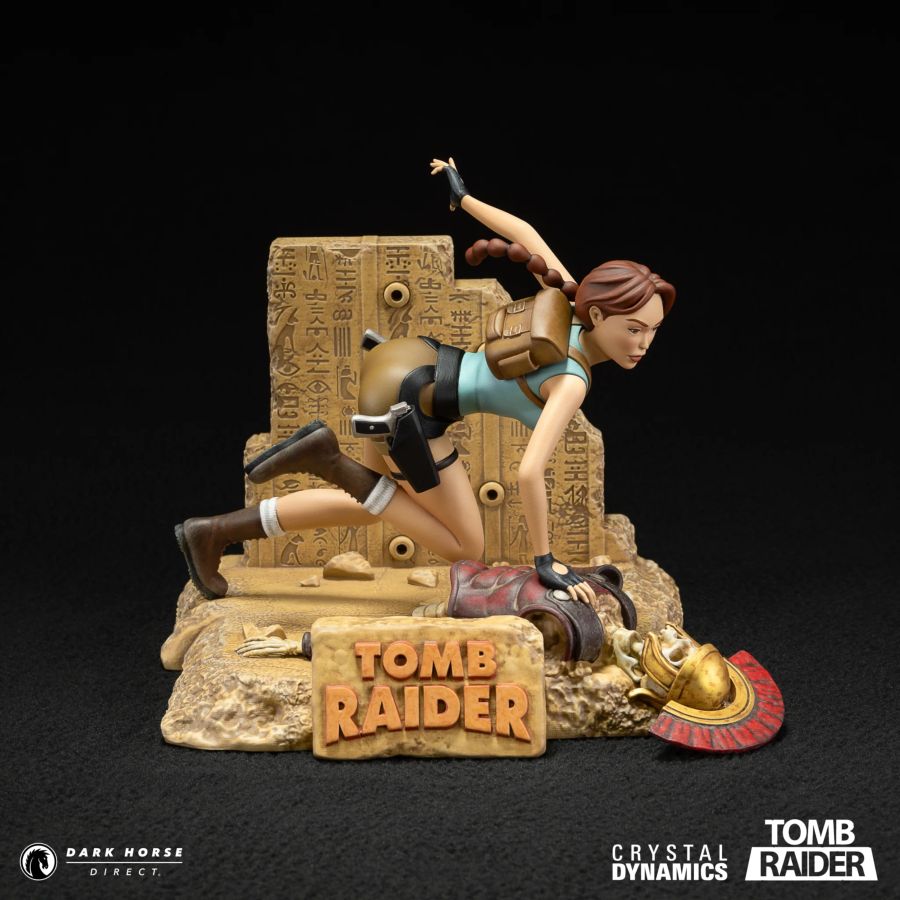 Image Pop Weasel - Image 6 of Tomb Raider - Lara Croft (Classic Era) PVC Statue - Dark Horse Comics - Statue - Image - Pop Weasel