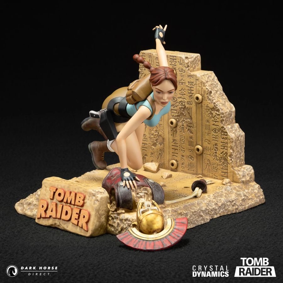 Image Pop Weasel - Image 7 of Tomb Raider - Lara Croft (Classic Era) PVC Statue - Dark Horse Comics - Statue - Image - Pop Weasel