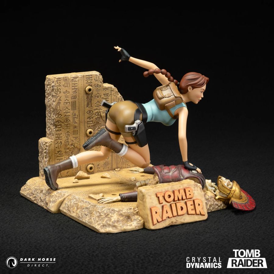 Image Pop Weasel - Image 9 of Tomb Raider - Lara Croft (Classic Era) PVC Statue - Dark Horse Comics - Statue - Image - Pop Weasel