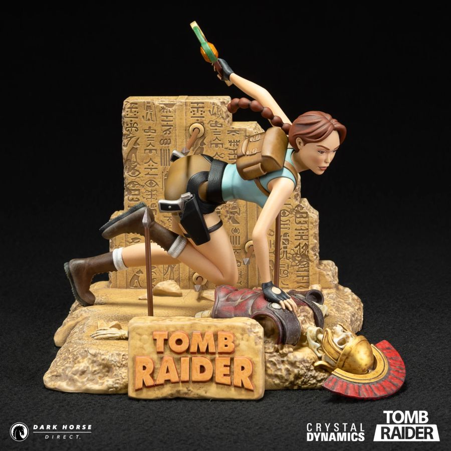 Image Pop Weasel - Image 14 of Tomb Raider - Lara Croft (Classic Era) PVC Statue - Dark Horse Comics - Statue - Image - Pop Weasel