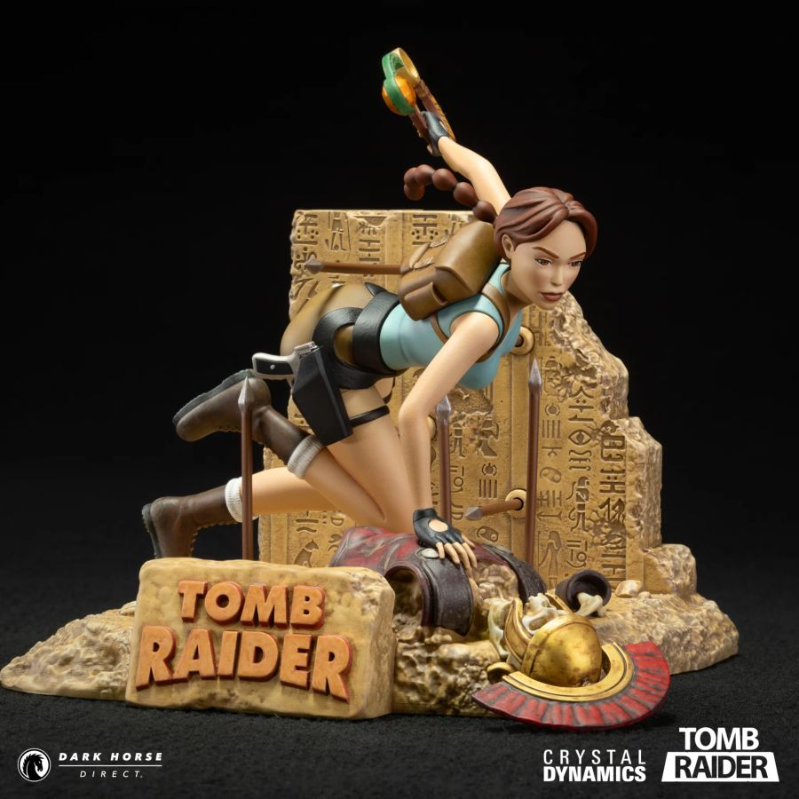 Image Pop Weasel - Image 17 of Tomb Raider - Lara Croft (Classic Era) PVC Statue - Dark Horse Comics - Statue - Image - Pop Weasel