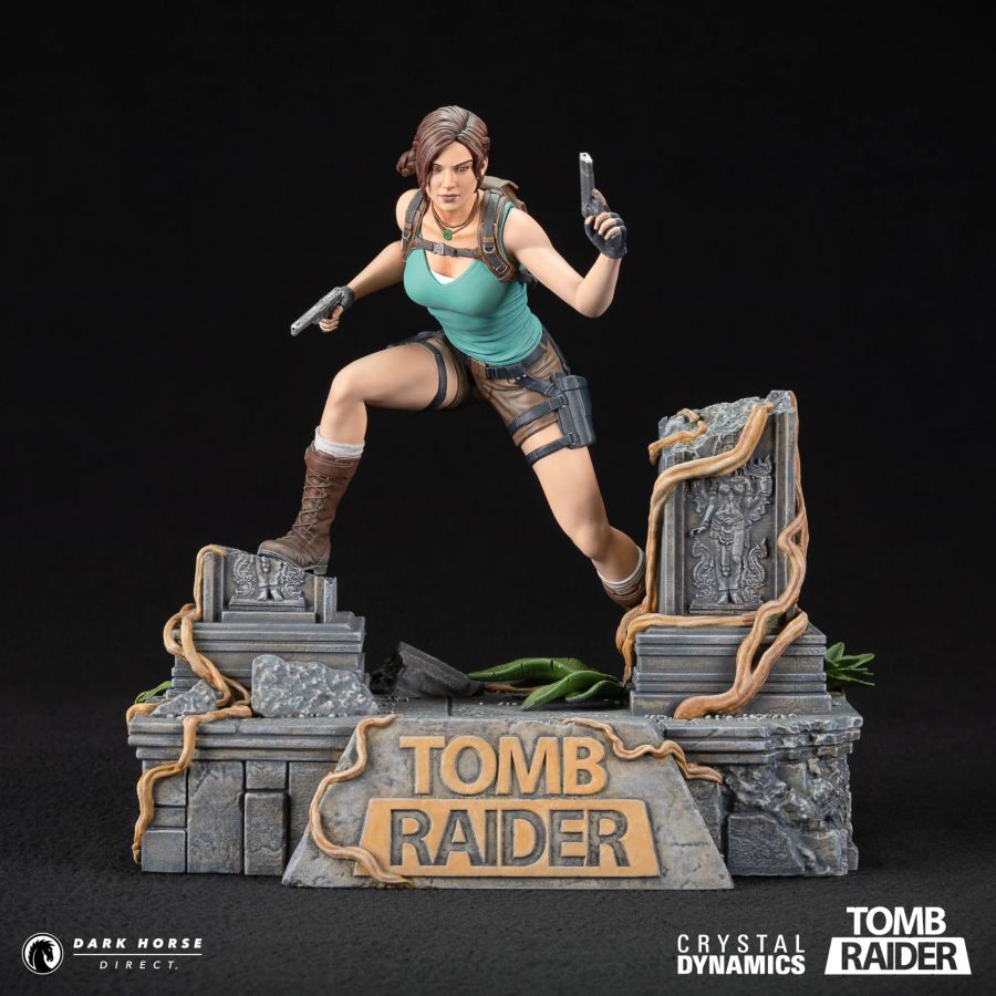 Image Pop Weasel - Image 2 of Tomb Raider - Lara Croft PVC Statue - Dark Horse Comics - Statue - Image - Pop Weasel