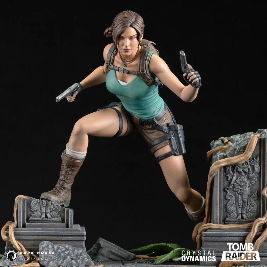 Image Pop Weasel - Image 10 of Tomb Raider - Lara Croft PVC Statue - Dark Horse Comics - Statue - Image - Pop Weasel